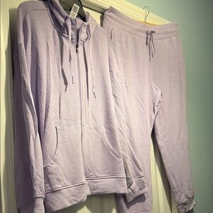 RBX Lavender Hoodie and Jogger Set jacket 3X Pants  1 X Brand new